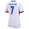 Maillot de Supporter France Griezmann 7 Extérieur Euro 2024 Pour Femme